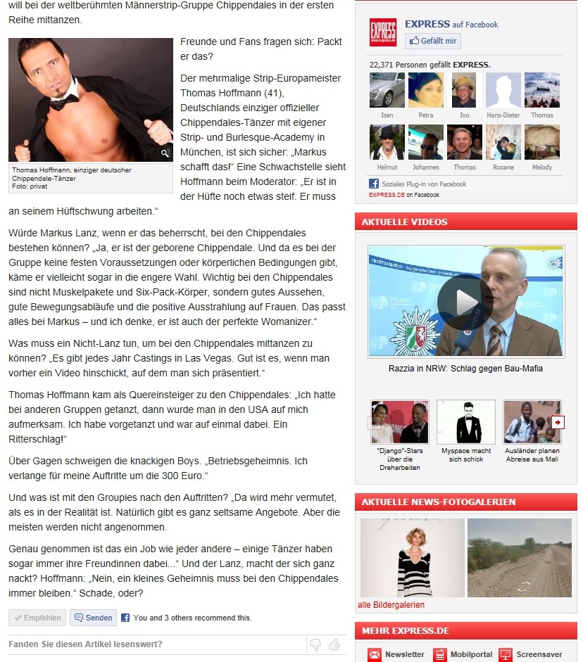 EXPRESS · Interview mit Thomas Hoffmann · Teil 2