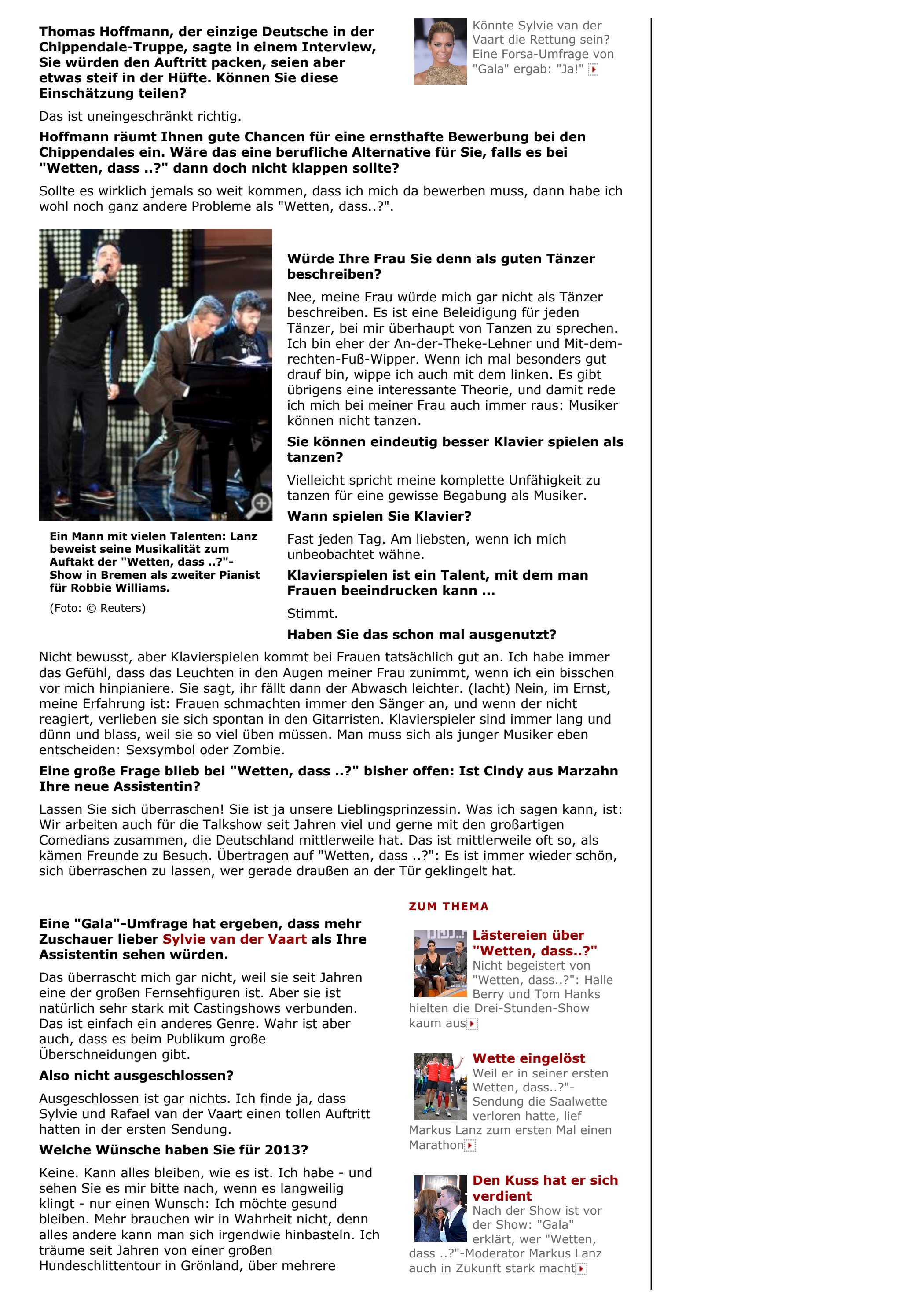GALA · Interview mit Markus Lanz · Seite 3